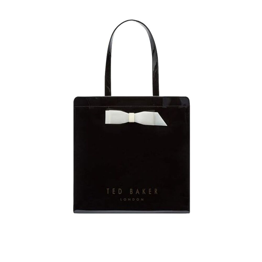 Ted Baker Black Almacon Bow Detail Large Icon Bag